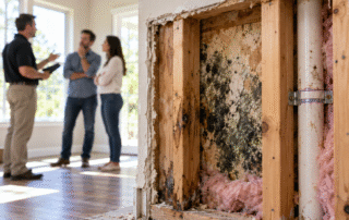 hidden mold in wall cavity